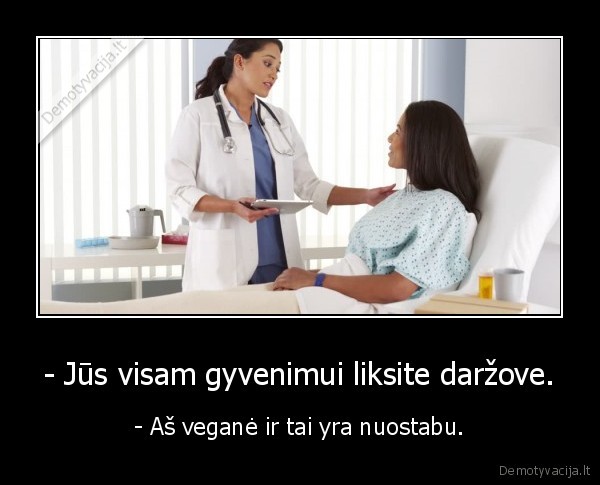 darzove,vegane,gydytoja,paciente