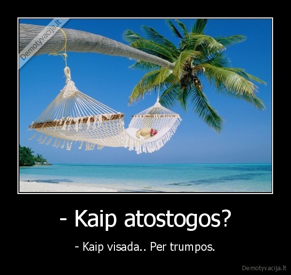 atostogos