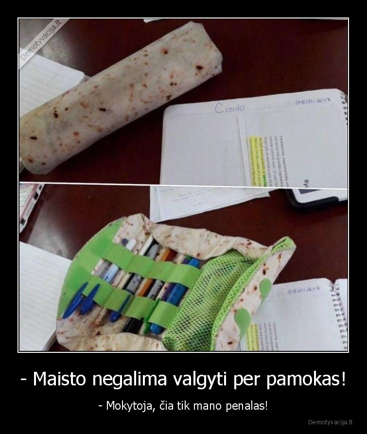 penalas,pamokos,maistas