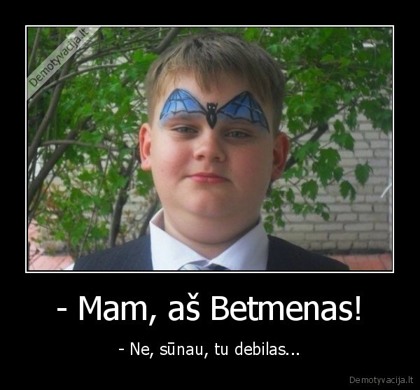 betmenas,siksnosparnis, ant, kaktos,juokingas, vaiaks