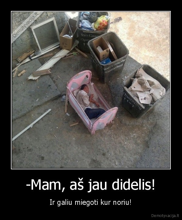 didelis,miega
