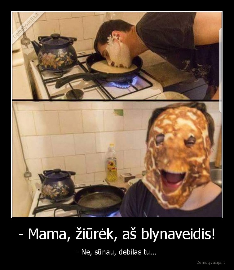 debilas, vaikas,blynai