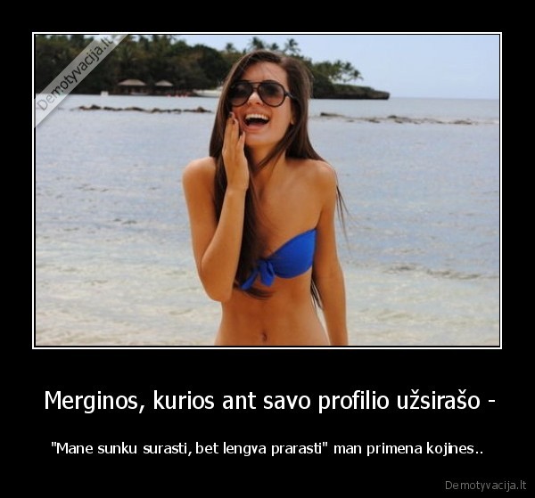  Merginos, kurios ant savo profilio užsirašo -