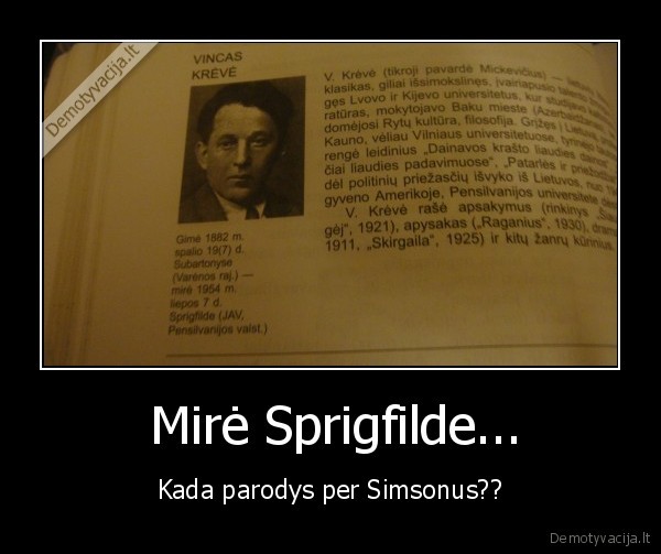  Mirė Sprigfilde...