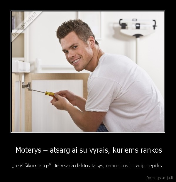 nagingas, vyras