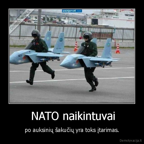 nato, naikintuvai,sakutes