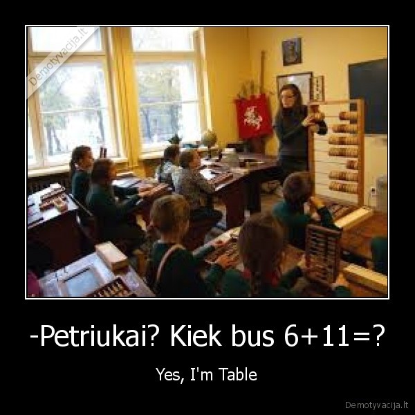table
