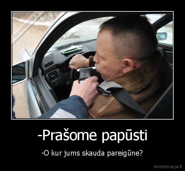 alkotesteris,pareigunas,pusti,vairuotojas.girtas