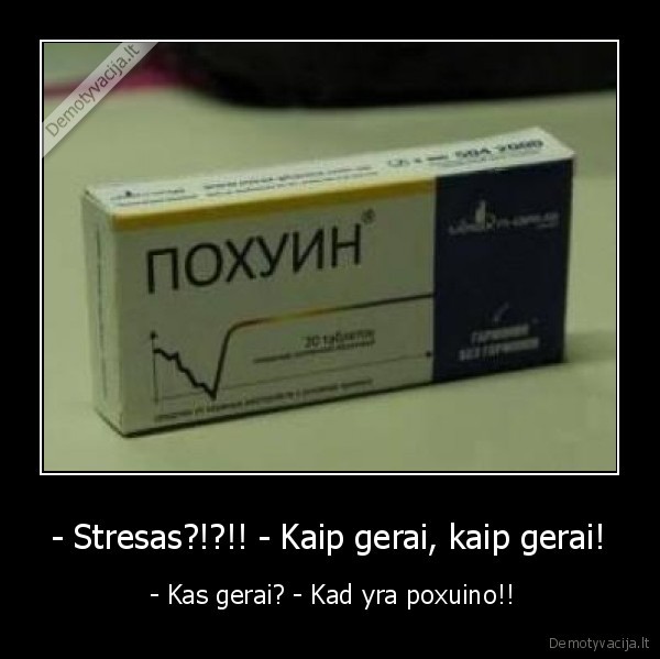 vaistai, nuo, streso