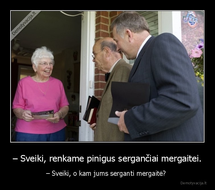 serganti,mergaite,pinigai