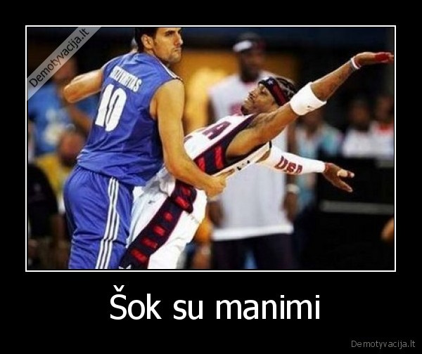  Šok su manimi