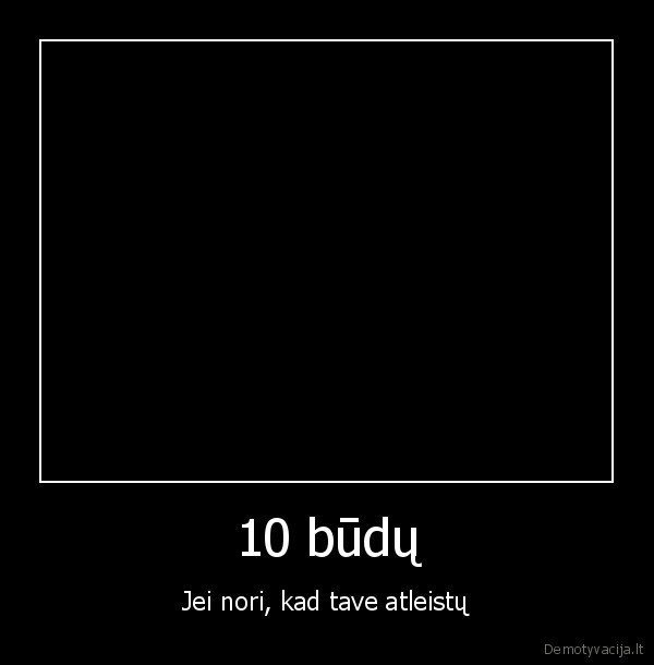 10 būdų