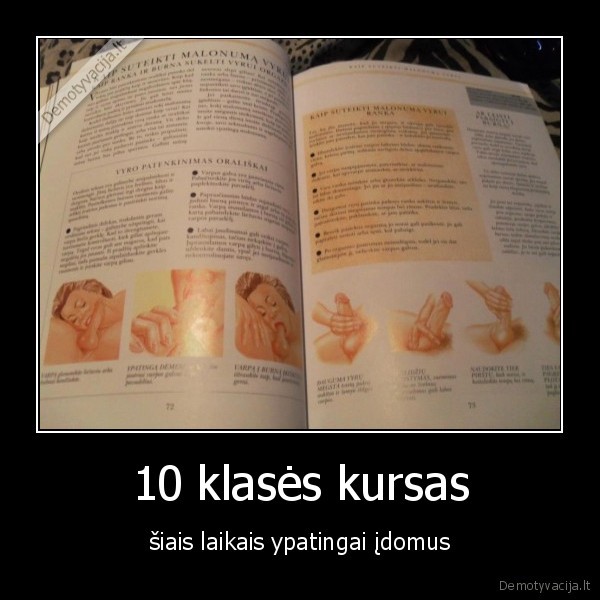 10 klasės kursas