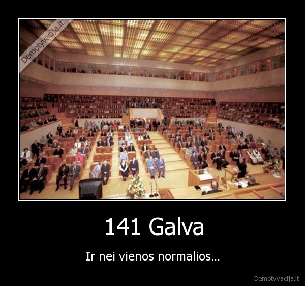 seimas, 141, narys