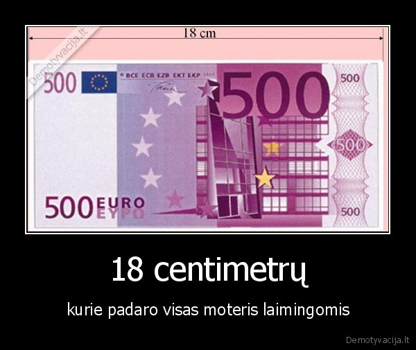 18 centimetrų