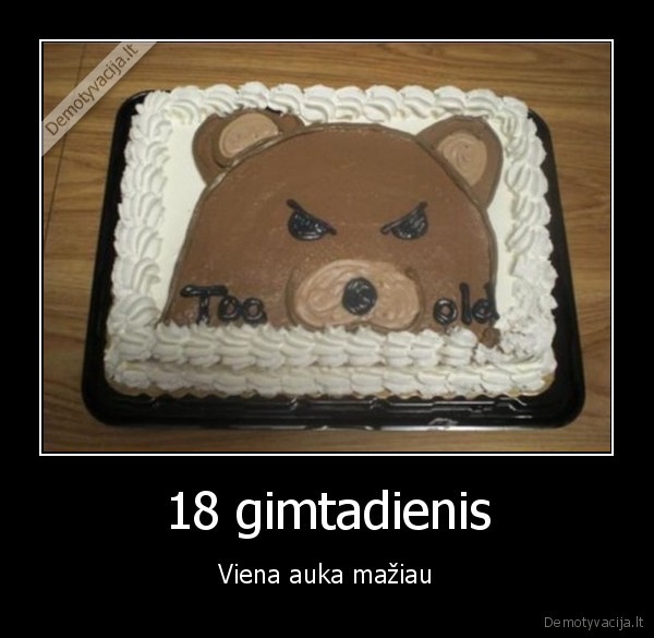 pedo, bear, gimtadienis