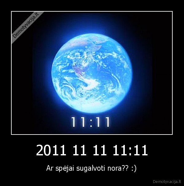 2011, 11, 11