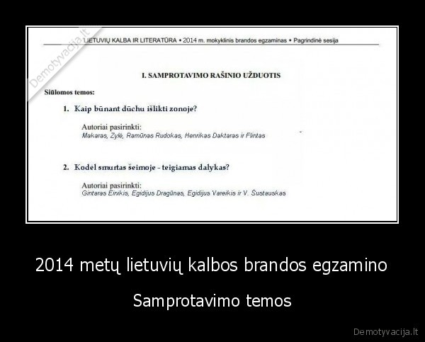 egzaminas,lietuviu, egzaminas,egzamino, temos