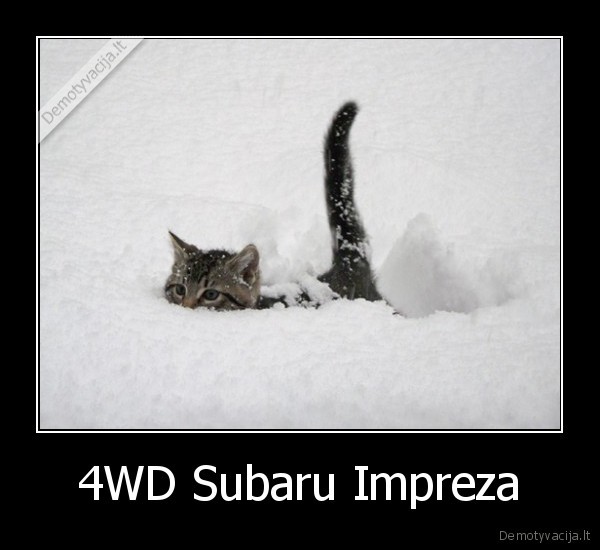 4WD Subaru Impreza