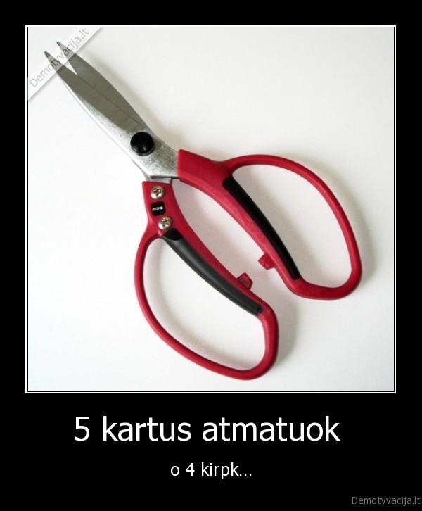 5 kartus atmatuok 