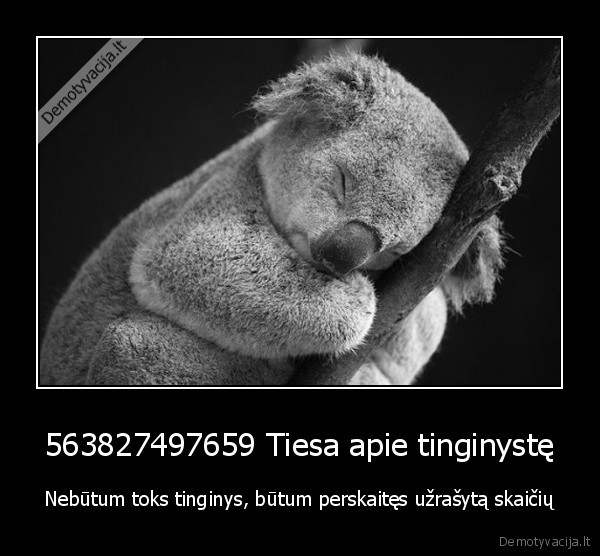 563827497659 Tiesa apie tinginystę