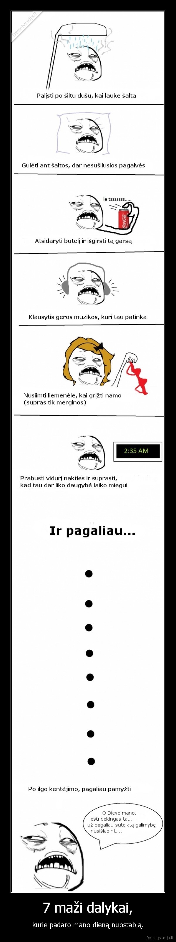 7 maži dalykai,