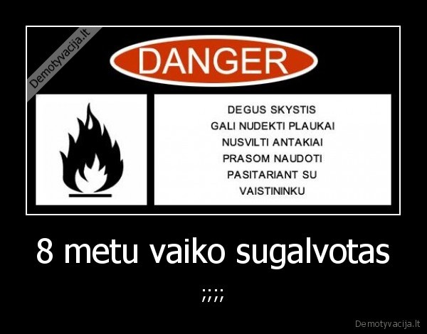 8 metu vaiko sugalvotas