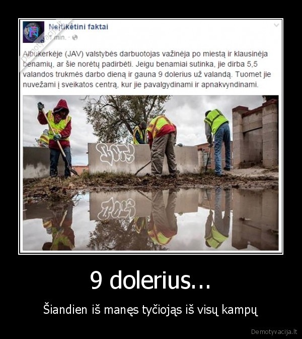9 dolerius...