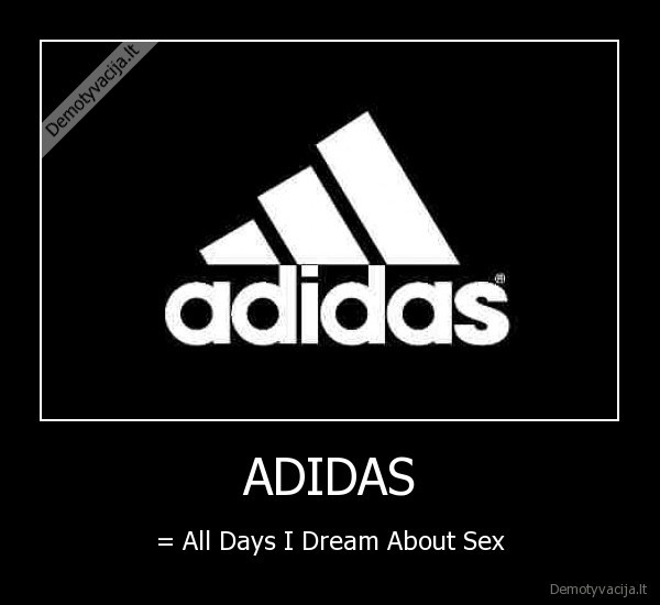 adidas, sex