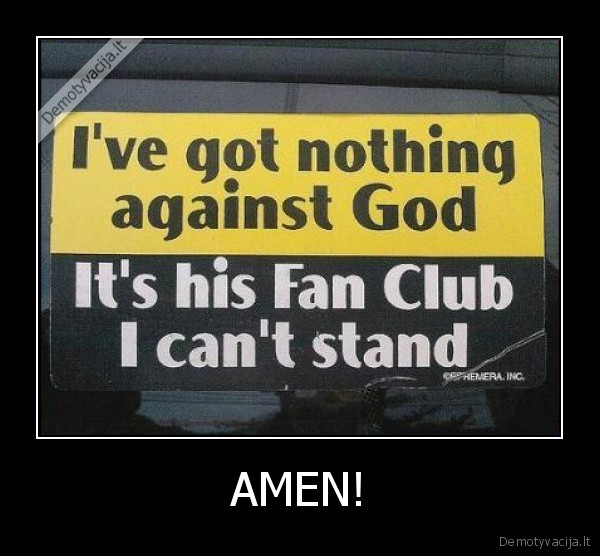god, fan, club