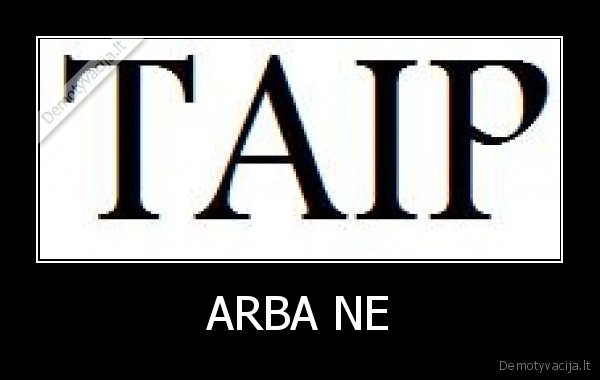 atsakymas