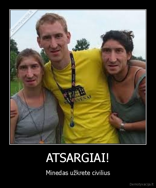 ATSARGIAI!