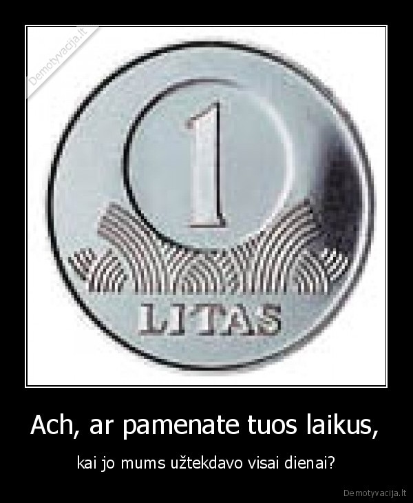 litas,vaikyste