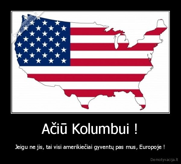 Ačiū Kolumbui !