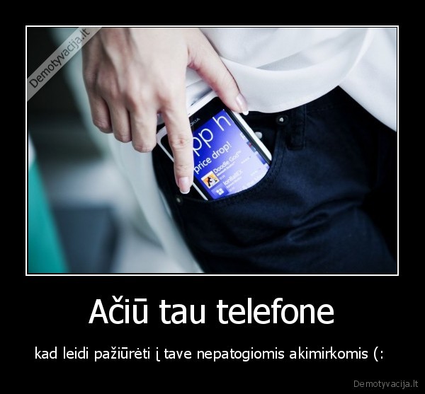 Ačiū tau telefone