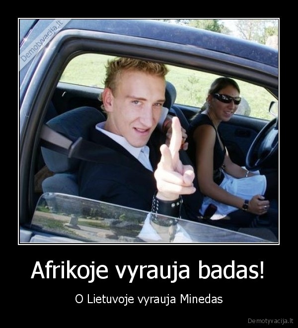 Afrikoje vyrauja badas!
