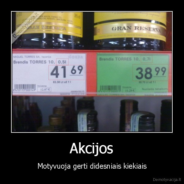 akcijos,norfa