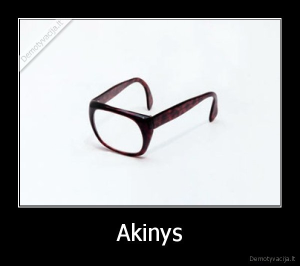 akiniai,akinys,vienaskaita