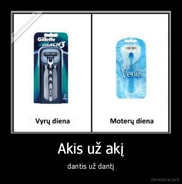 Akis už akį