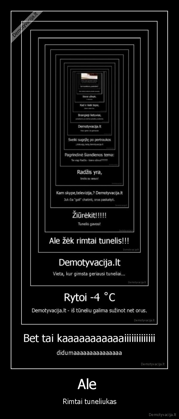 tunelis, 
