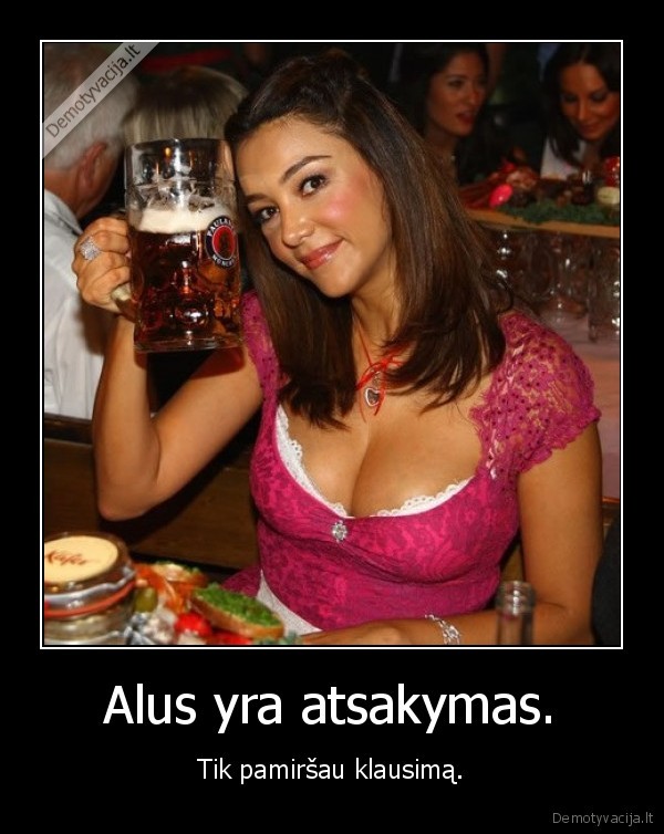 alus, atsakymas,alkoholizmas