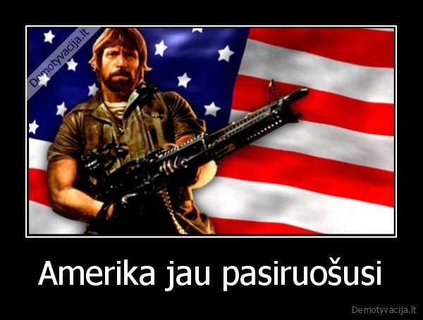Amerika jau pasiruošusi