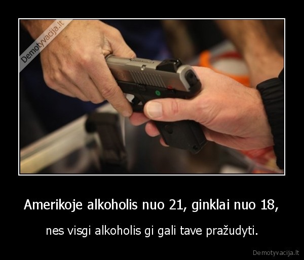 alkoholis, ir, ginklu, amziaus, ribojimas
