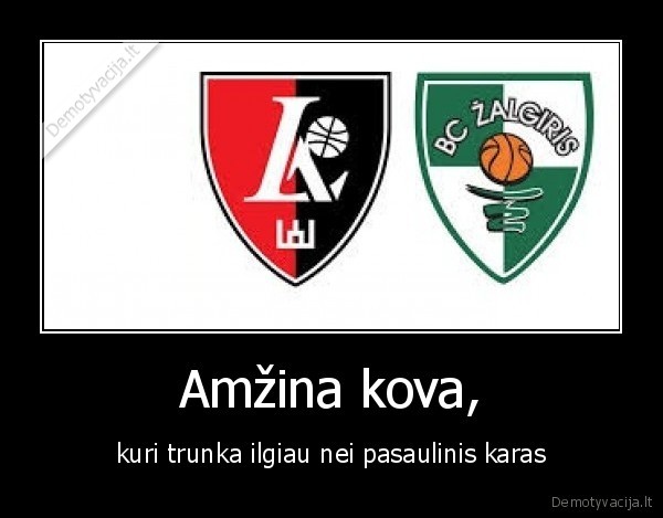 Amžina kova,
