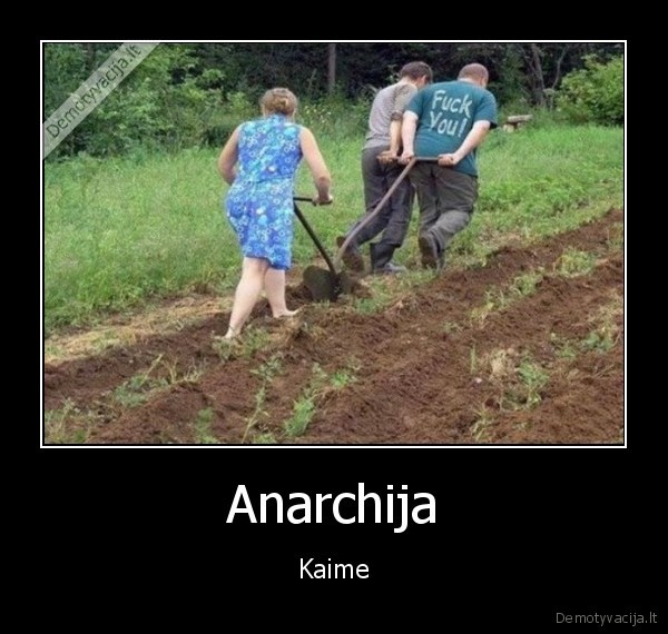anarchistai,protestas,bulviu, sodinimas