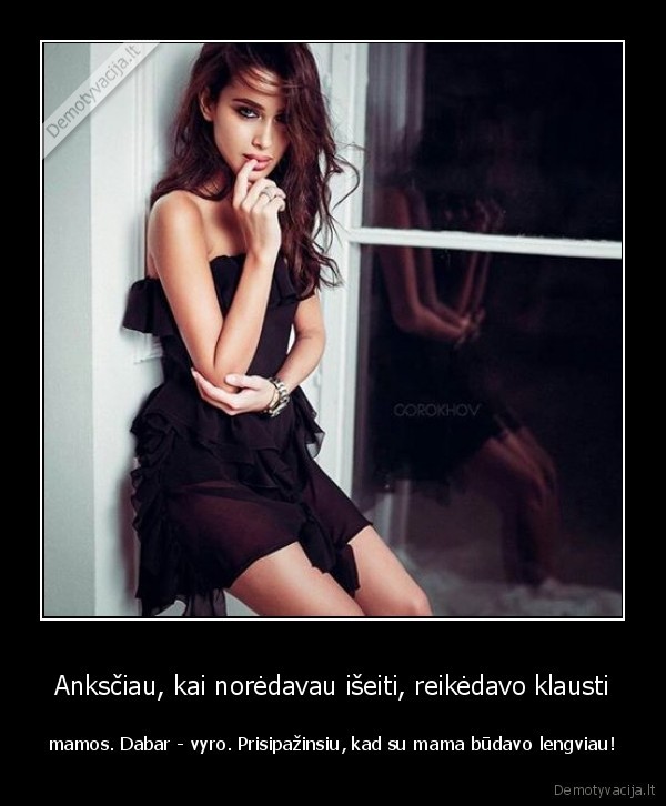 mergina,nori, iseiti
