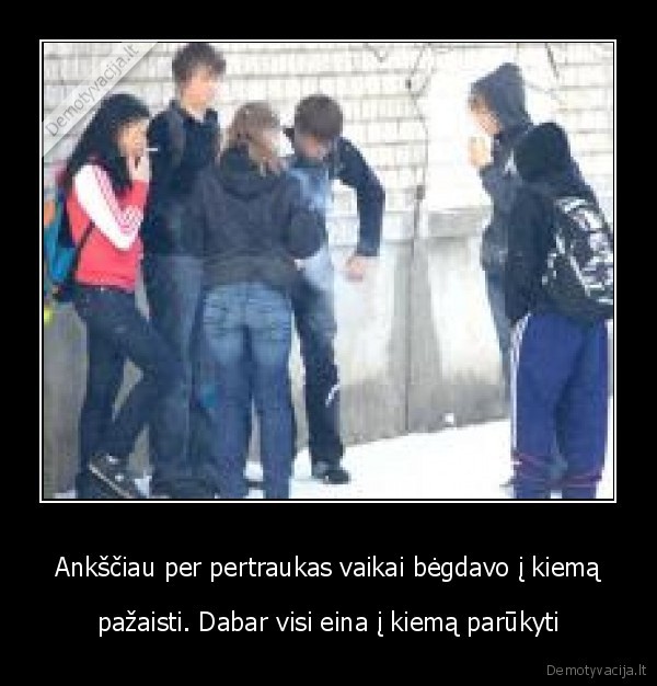 nepilnameciai, vaikai, rukymas, mokykla, pertrauka