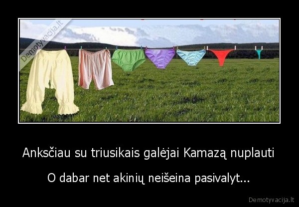 apatiniai,triusikai