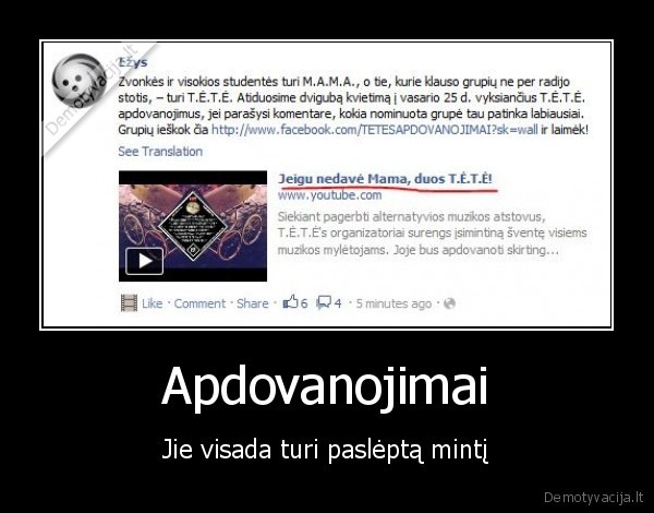 mama, neduoda, tai, prasyk, tevo