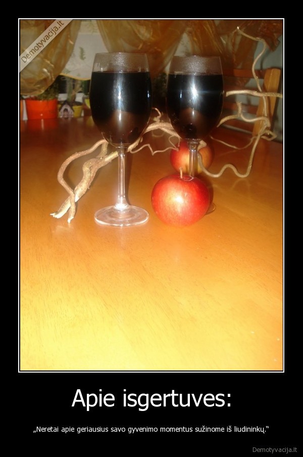 Apie isgertuves: